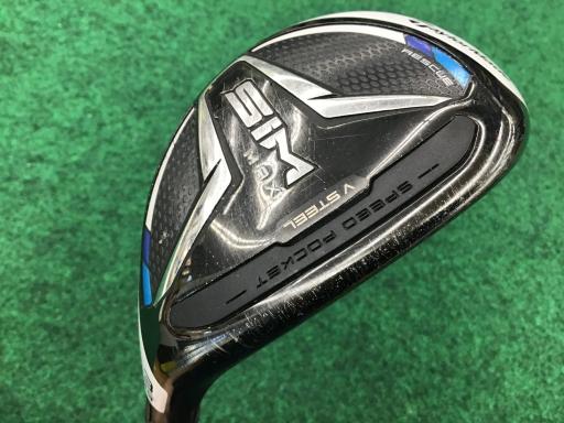 【中古】 テーラーメイド SIM MAX U3 ユーティリティ UT TENSEI BLUE TM60(UT) (フレックスR) メンズ 男性用 右利き 右用 Cランク ゴルフクラブ