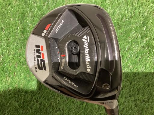 【中古】 テーラーメイド M5 3W フェアウェイウッド FW 純正特注シャフト (フレックスS) メンズ 男性用 右利き 右用 Cランク ゴルフクラブ
