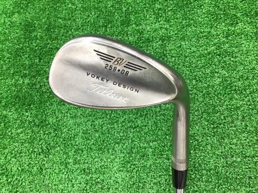 【中古】 タイトリスト VOKEY ツアークローム 258.08 ウェッジ WG Dynamic Gold (フレックスS) メンズ 男性用 右利き 右用 Cランク ゴルフクラブ
