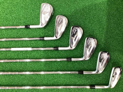 【中古】 ダンロップ SRIXON ZX7 Mk II 6S アイアンセット IR 純正特注シャフト (フレックスS) メンズ 男性用 右利き 右用 Cランク ゴルフクラブ
