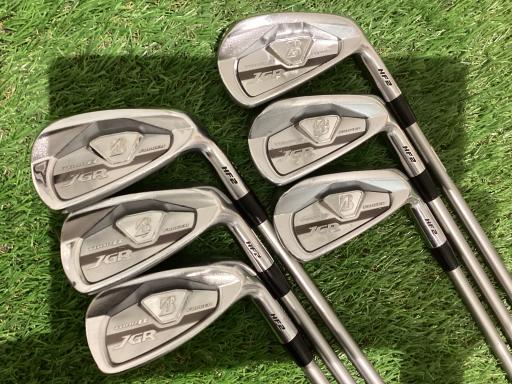 【中古】 ブリヂストン TOUR B JGR HF2 6S アイアンセット IR TG1-IR (フレックスS) メンズ 男性用 右利き 右用 Cランク ゴルフクラブ