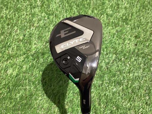 【中古】 キャロウェイ ELYTE MAX FAST U5 ユーティリティ UT LIN-Q GREEN 40 for CW(ELYTE UT) (フレックスR) メンズ 男性用 右利き 右用 Bランク ゴルフクラブ