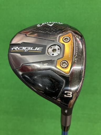 【中古】 キャロウェイ ROGUE ST LS 3W フェアウェイウッド FW SPEEDER NX 60 (フレックスS) メンズ 男性用 右利き 右用 Cランク ゴルフクラブ