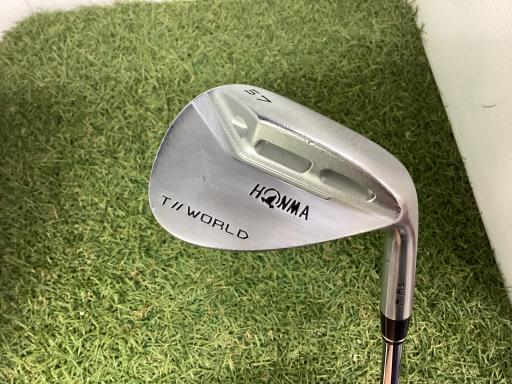 【中古】 本間ゴルフ TOUR WORLD TW-W(2018) 57°/08° ウェッジ WG 純正特注シャフト (フレックスS) メンズ 男性用 右利き 右用 Cランク ゴルフクラブ