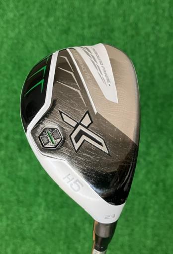 【中古】 ダンロップ XXIO(2022) eks ホワイト H5 ユーティリティ UT Miyazaki AX-2(HB) (フレックスS) メンズ 男性用 右利き 右用 Cランク ゴルフクラブ