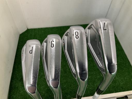 【中古】 ダンロップ SRIXON ZX7 6S アイアンセット IR Dynamic Gold D.S.T (フレックスS) メンズ 男性用 右利き 右用 Dランク ゴルフクラブ 33,974円