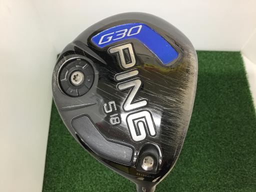 【中古】 ピン G30 5W フェアウェイウッド FW TFC 390(フェアウェイ) (フレックスR) メンズ 男性用 右利き 右用 Cランク ゴルフクラブ