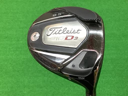 【中古】 タイトリスト 910 D3  9.5° １番ウッド DR 完全無欠特注立て坑 (フレックスS) メンズ 成人男性用 右利き 右用 C価値づける ゴルフ野球クラブ