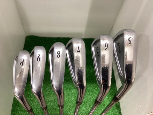 【中古】 ダンロップ SRIXON Z765  6S アイアン仕掛ける IR 完全無欠特注立て坑 (フレックスS) メンズ 成人男性用 右利き 右用 C序列付ける ゴルフ野球クラブ
