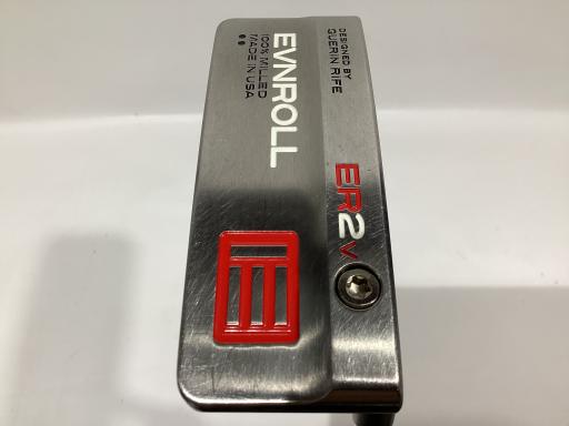 【中古】 EVNROLL EVNROLL ER2v(ショートクランクネック) 34インチ パター PT スチール (フレックスその他) メンズ 男性用 右利き 右用 Cランク ゴルフクラブ