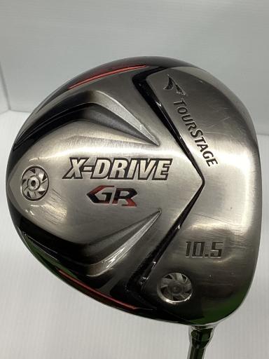 【中古】 ブリヂストン TOURSTAGE X-DRIVE GR(2012) 10.5° ドライバー DR Tour AD B12-03w (フレックスSR) メンズ 男性用 右利き 右用 Cランク ゴルフクラブ