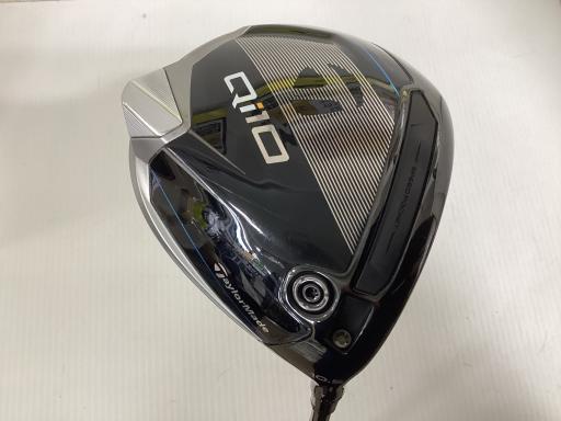 【中古】 テーラーメイド Qi10 10.5° ドライバー DR 純正特注シャフト (フレックスS) メンズ 男性用 右利き 右用 Cランク ゴルフクラブ