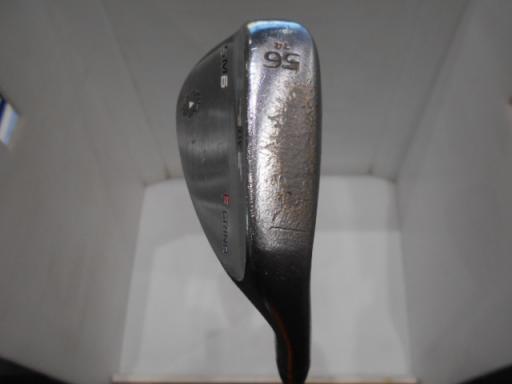 【中古】 タイトリスト VOKEY SPIN MILLED SM6 ツアークロム 56°/14°F ウェッジ WG Dynamic Gold (フレックスS) メンズ 男性用 右利き 右用 Dランク ゴルフクラブ