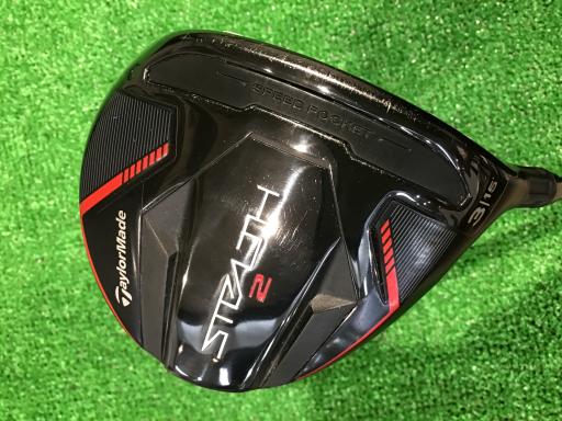 【中古】 テーラーメイド STEALTH2 3W フェアウェイウッド FW TENSEI RED TM50(STEALTH FW) (フレックスS) メンズ 男性用 右利き 右用 Cランク ゴルフクラブ
