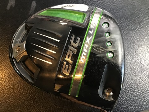【中古】 キャロウェイ EPIC MAX LS 9° ドライバー DR 純正特注シャフト (フレックスS) メンズ 男性用 右利き 右用 Cランク ゴルフクラブ