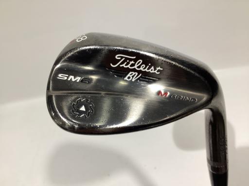 【中古】 タイトリスト VOKEY SPIN MILLED SM6 ジェットブラック 58&deg;/08&deg;M USA ウェッジ WG Dynamic Gold (フレックスその他) メンズ 男性用 右利き 右用 Cランク ゴルフクラブ｜ゴルフパートナー 中古クラブ店