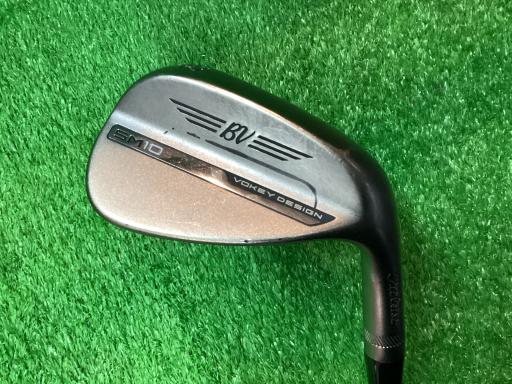 【中古】 タイトリスト VOKEY SPIN MILLED SM10 ニッケル 52°/12°F ウェッジ WG リシャフト (フレックスその他) メンズ 男性用 右利き 右用 Cランク ゴルフクラブ