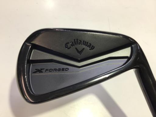 【中古】 キャロウェイ X FORGED(2024) BLACK 6S アイアンセット IR NS PRO MODUS3 TOUR105 (フレックスS) メンズ 男性用 右利き 右用 Cランク ゴルフクラブ