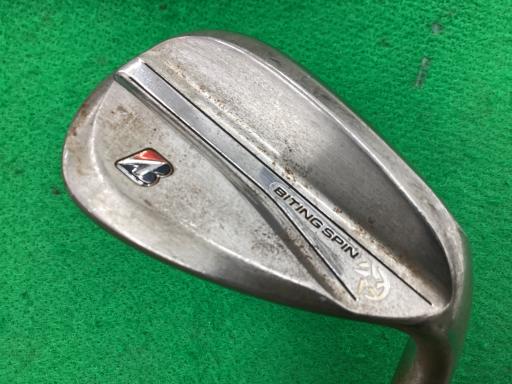 【中古】 ブリヂストン BRIDGESTONE BITING SPIN ノーメッキ 58°/12°A ウェッジ WG 純正特注シャフト (フレックスその他) メンズ 男性用 右利き 右用 Cランク ゴルフクラブ