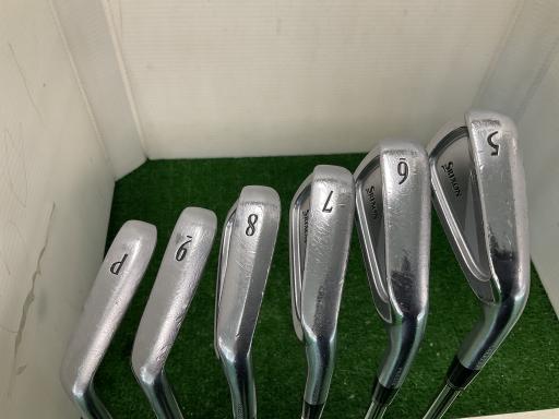 【中古】 ダンロップ SRIXON Z765 6S アイアンセット IR Dynamic Gold D.S.T (フレックスS) メンズ 男性用 右利き 右用 Cランク ゴルフクラブ