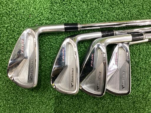 【中古】 ブリヂストン TOURSTAGE X-BLADE 709 CB 6S アイアンセット IR リシャフト (フレックスその他) メンズ 男性用 右利き 右用 Cランク ゴルフクラブ