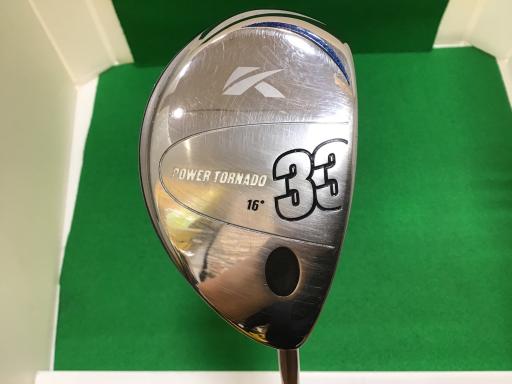 【中古】 キャスコ POWER TORNADO U-06 33 ユーティリティ UT ELASTER U5500 (フレックスR) メンズ 男性用 右利き 右用 Cランク ゴルフクラブ