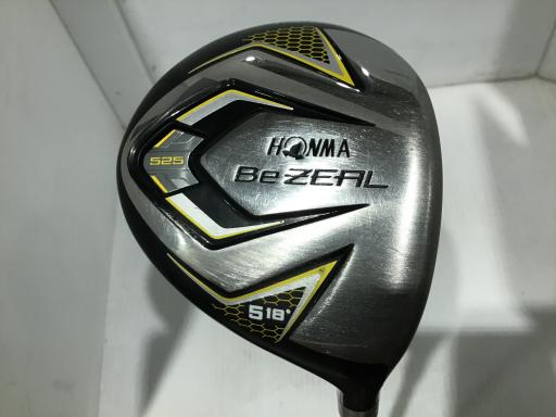 【中古】 本間ゴルフ Be ZEAL 525 5W フェアウェイウッド FW VIZARD for Be ZEAL(フェアウェイ) (フレックスR) メンズ 男性用 右利き 右用 Cランク ゴルフクラブ