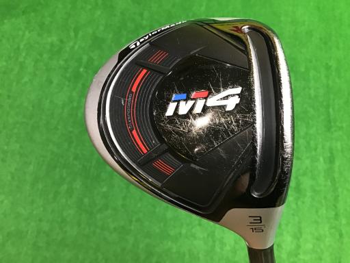 【中古】 テーラーメイド M4 3W フェアウェイウッド FW FUBUKI TM5(フェアウェイ) (フレックスSR) メンズ 男性用 右利き 右用 Cランク ゴルフクラブ