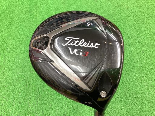 【中古】 タイトリスト Titleist VG3(2018)  9.5° １番ウッド DR リシャフト (フレックス余分の物) メンズ 成人男性用 右利き 右用 C序列付ける ゴルフ野球クラブ