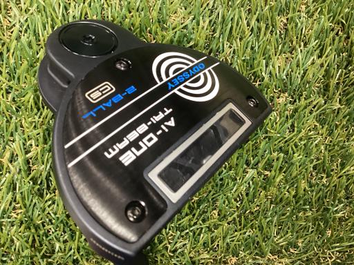 【中古】 オデッセイ Ai-ONE TRI-BEAM 2-BALL CS 33インチ パター PT STROKE LAB 90 スチール (フレックスその他) メンズ 男性用 右利き 右用 Cランク ゴルフクラブ
