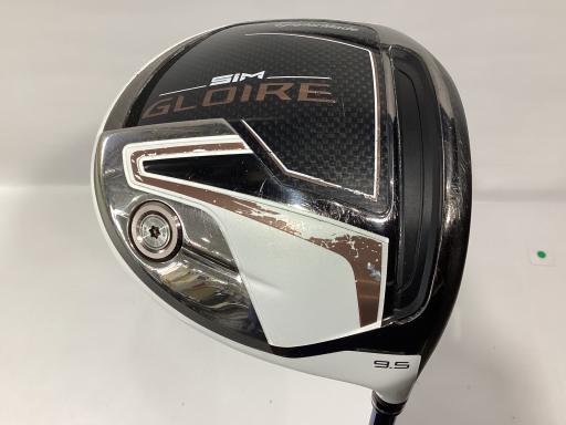 【中古】 テーラーメイド SIM GLOIRE 9.5° ドライバー DR 純正特注シャフト (フレックスS) メンズ 男性用 右利き 右用 Cランク ゴルフクラブ