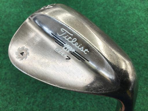 【中古】 タイトリスト VOKEY SPIN MILLED SM7 ブラッシュドスチール 54°/08°M ウェッジ WG リシャフト (フレックスその他) メンズ 男性用 右利き 右用 Cランク ゴルフクラブ