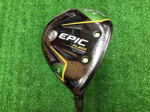 【中古】 キャロウェイ EPIC FLASH STAR 3W フェアウェイウッド FW Speeder EVOLUTION for CW(フェアウェイ) (フレックスR) メンズ 男性用 右利き 右用 Cランク ゴルフクラブ
