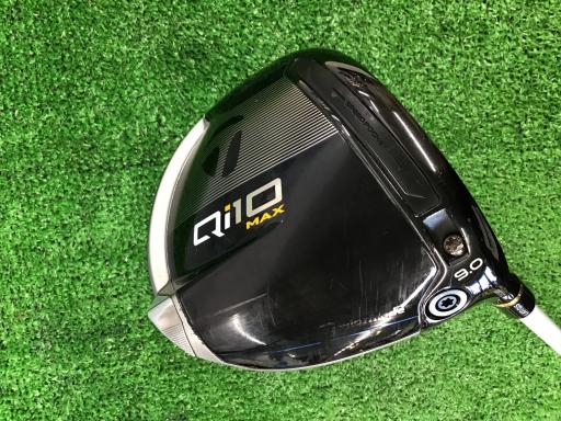 【中古】 テーラーメイド Qi10 MAX 9° ドライバー DR リシャフト (フレックスその他) メンズ 男性用 右利き 右用 Cランク ゴルフクラブ