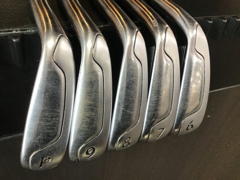 【中古】 タイトリスト Titleist VG3(2018) TYPE-D 5S アイアンセット IR 純正特注シャフト (フレックスS) メンズ 男性用 右利き 右用 Cランク ゴルフクラブ