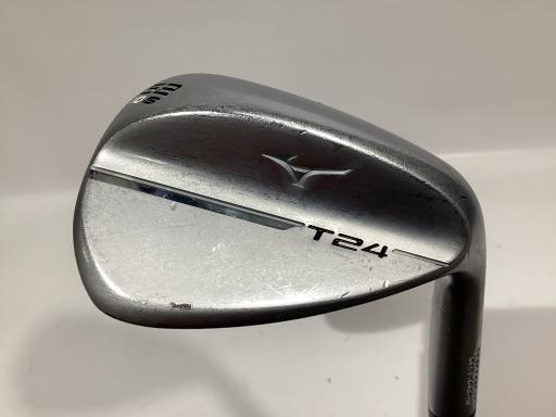 【中古】 ミズノ Mizuno T24(ソフトホワイトサテン) 52°/10° S ウェッジ WG 純正特注シャフト (フレックスR) メンズ 男性用 右利き 右用 Cランク ゴルフクラブ