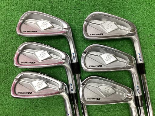 【中古】 ブリヂストン TOUR B X-CB(2018) 6S アイアンセット IR リシャフト (フレックスその他) メンズ 男性用 右利き 右用 Cランク ゴルフクラブ