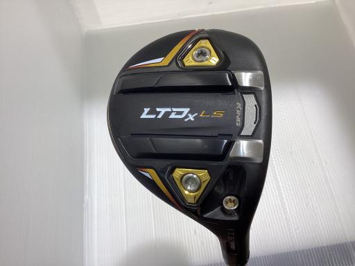 【中古】 コブラ KING LTDx LS 3W(ブラック) フェアウェイウッド FW Tour AD for Cobra(FW) (フレックスSR) メンズ 男性用 右利き 右用 Cランク ゴルフクラブ