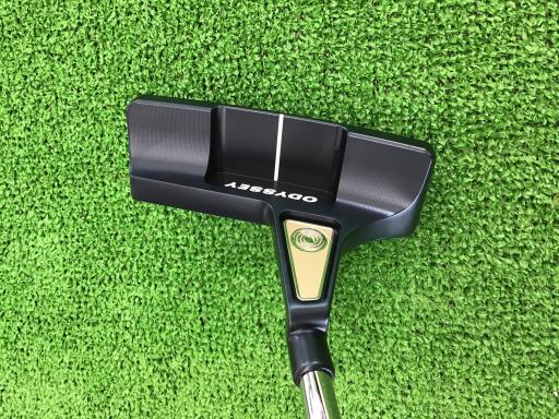 【中古】 オデッセイ Ai-ONE・MILLED TRI-BEAM DOUBLE WIDE T CS 34インチ パター PT STROKE LAB 90 スチール (フレックスその他) メンズ 男性用 右利き 右用 Bランク ゴルフクラブ