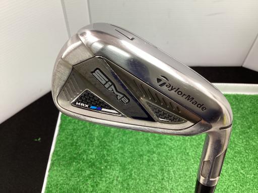 【中古】 テーラーメイド SIM2 MAX 5S アイアンセット IR TENSEI BLUE TM60(SIM2 IR) (フレックスS) メンズ 男性用 右利き 右用 Cランク ゴルフクラブ
