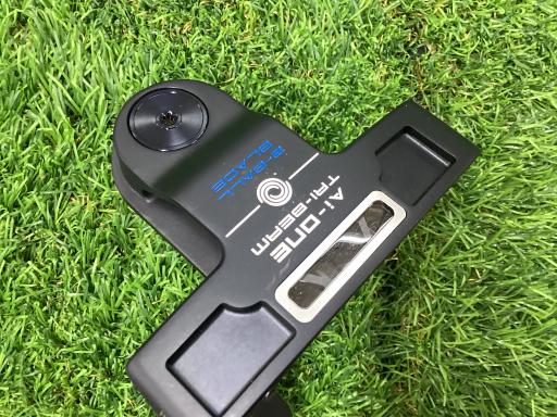 【中古】 オデッセイ Ai-ONE TRI-BEAM 2-BALL BLADE CH 34インチ パター PT STROKE LAB 90 スチール (フレックスその他) メンズ 男性用 右利き 右用 Bランク ゴルフクラブ