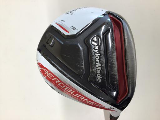 【中古】 テーラーメイド AERO BURNER 3W フェアウェイウッド FW TM1-215(フェアウェイ) (フレックスSR) メンズ 男性用 右利き 右用 Dランク ゴルフクラブ