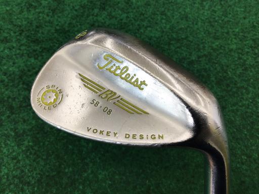 【中古】 タイトリスト VOKEY FORGED(2017) 50°/10°F ウェッジ WG 純然たる特注矢がら (フレックスS) メンズ 成人男性用 右利き 右用 C位置づける ゴルフ野球クラブ