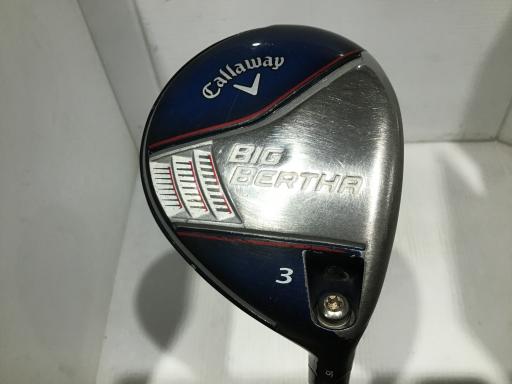 【中古】 キャロウェイ BIG BERTHA(2014) 3W フェアウェイウッド FW BIG BERTHA(2014) (フレックスR) メンズ 男性用 右利き 右用 Cランク ゴルフクラブ