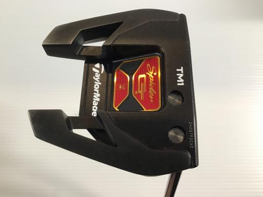 【中古】 仕立て屋御手伝いさん Spider GT BLACK TM1 33in パター PT スチール写真 (フレックス余分の物) メンズ 成人男性用 右利き 右用 C序列付ける ゴルフ野球クラブ
