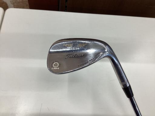 【中古】 タイトリスト VOKEY SPIN MILLED SM4 ツアークロム 52°/08° ウェッジ WG Dynamic Gold (フレックスS) メンズ 男性用 右利き 右用 Dランク ゴルフクラブ