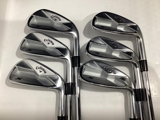 【中古】 キャロウェイ X FORGED(2018) 6S アイアン仕掛ける IR NS PRO MODUS3 TOUR120 (フレックスS) メンズ 成人男性用 右利き 右用 C序列付ける ゴルフ野球クラブ