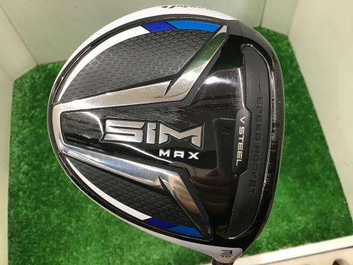 【中古】 仕立て屋御手伝いさん SIM MAX 3W USA フェアウェイウッド FW リシャフト (フレックス余分の物) メンズ 成人男性用 右利き 右用 C位置づける ゴルフ野球クラブ