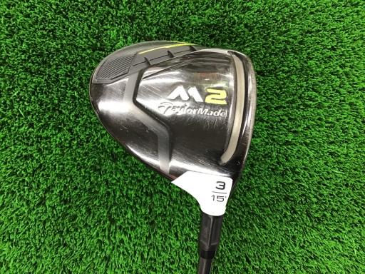 【中古】 テーラーメイド M2(2017) 3W フェアウェイウッド FW 純正特注シャフト (フレックスX) メンズ 男性用 右利き 右用 Cランク ゴルフクラブ