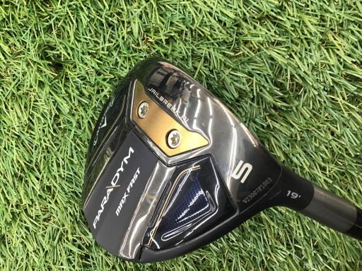 【中古】 キャロウェイ PARADYM MAX FAST 5W フェアウェイウッド FW SPEEDER NX 40 for CW(PARADYM FW) (フレックスS) メンズ 男性用 右利き 右用 Cランク ゴルフクラブ
